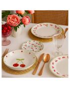 Service de table Cherry Heart multicolore - 18 pièces