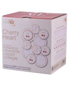 Service de table Cherry Heart multicolore - 18 pièces