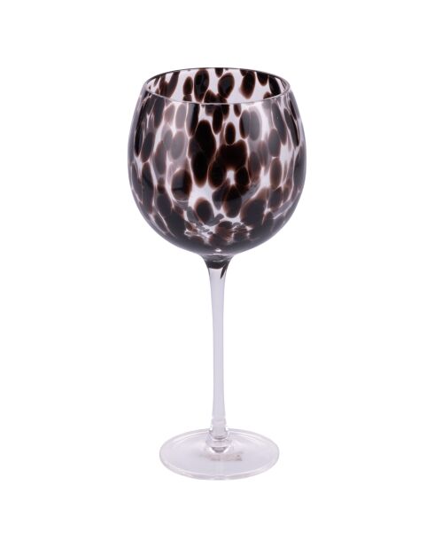 Set de 6 copas de cóctel negras transparentes Jamila - 515 ml