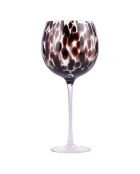 Set de 6 copas de cóctel negras transparentes Jamila - 515 ml