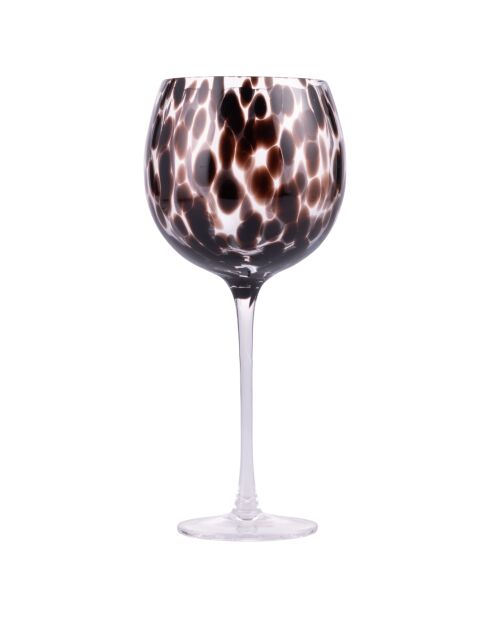 Set de 6 copas de cóctel negras transparentes Jamila - 515 ml