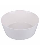 Lot de 6 assiettes à soupe Delice blanches - 6,7x17,8 cm