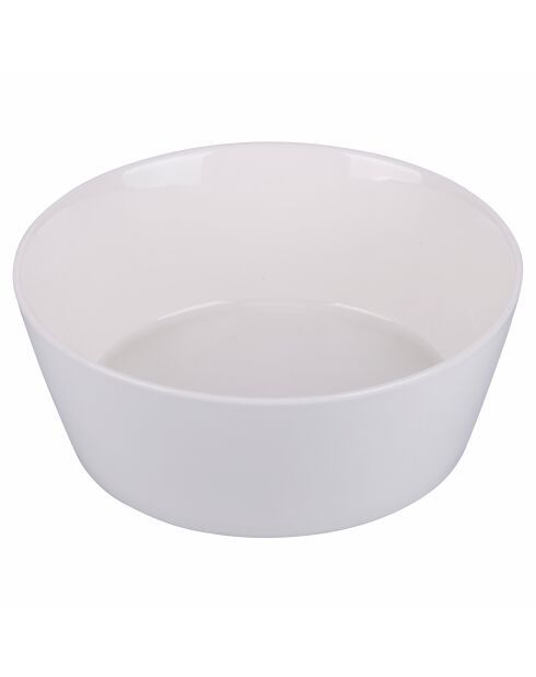 Lot de 6 assiettes à soupe Delice blanches - 6,7x17,8 cm