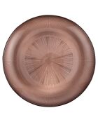 Sous-assiette en verre Chocolat - D.33 cm