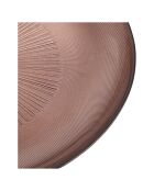 Sous-assiette en verre Chocolat - D.33 cm