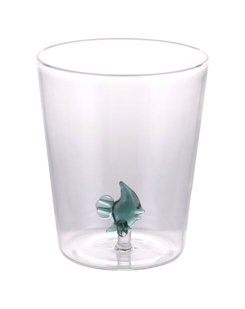 4 gobelets à eau Ocean Fish 3D assortis - 420 ml