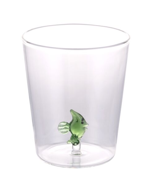 4 gobelets à eau Ocean Fish 3D assortis - 420 ml