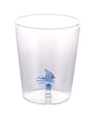 4 gobelets à eau Ocean Fish 3D assortis - 420 ml