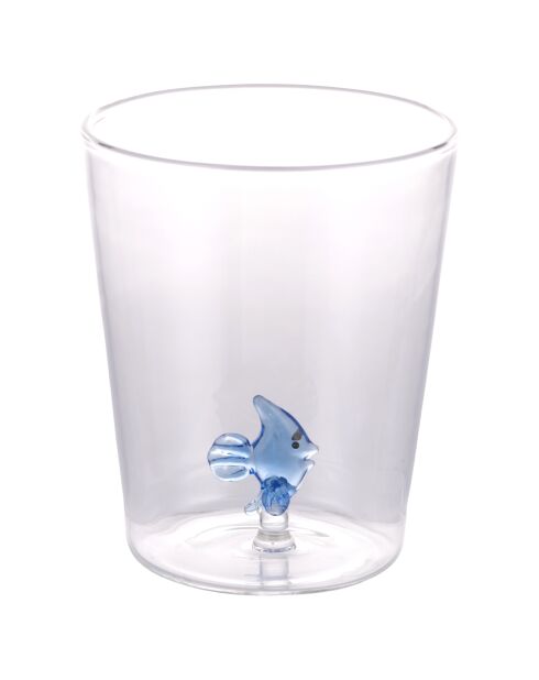 4 gobelets à eau Ocean Fish 3D assortis - 420 ml