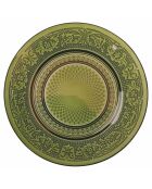 Lot de 6 assiettes à pain Imperial Greenery 3 modèles assortis - D.15 cm