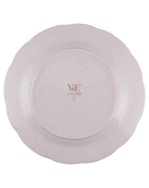 Service de table Madame Black noir/blanc - 18 pièces