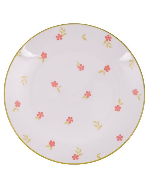 Service de table Botanical multicolore - 18 pièces