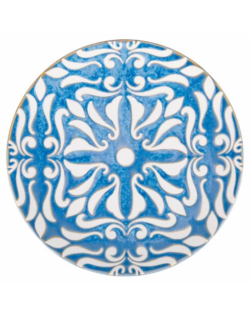 Lot de 4 assiettes Reactive 4 modèles assortis - D.22 cm