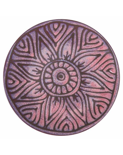 Lot de 4 assiettes Reactive 4 modèles assortis - D.22 cm