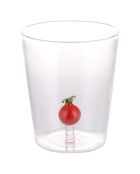 Gobelet à eau 3D Fruit Life orange transparent - 420 ml