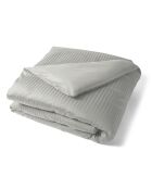Housse de couette en satin de coton perle
