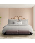 Fodera in cotone percalle Nantes taupe - 43x210 cm
