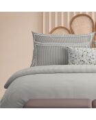 Fodera in cotone percalle Nantes taupe - 43x210 cm