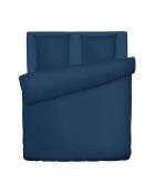 Copripiumino + 2 federe in garza di cotone Uni blue 14 - 240x220 cm