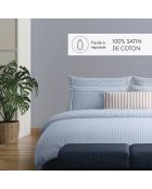 Nantes Aktentasche aus Perkal-Baumwolle, 43 x 210 cm, hellblau