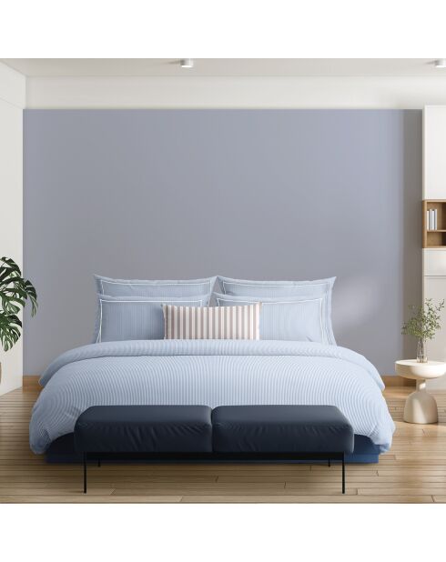 Nantes Aktentasche aus Perkal-Baumwolle, 43 x 210 cm, hellblau