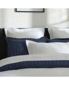 Bel copripiumino in raso di cotone bianco + federa - 140x200 cm
