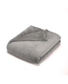 Coperta/copriletto in pile Maxi taupe - 180x220 cm