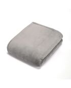 Coperta/copriletto in pile Maxi taupe - 180x220 cm