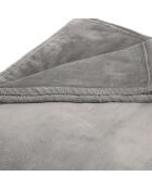 Coperta/copriletto in pile Maxi taupe - 180x220 cm