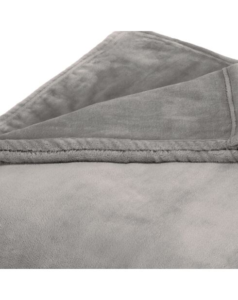 Coperta/copriletto in pile Maxi taupe - 180x220 cm
