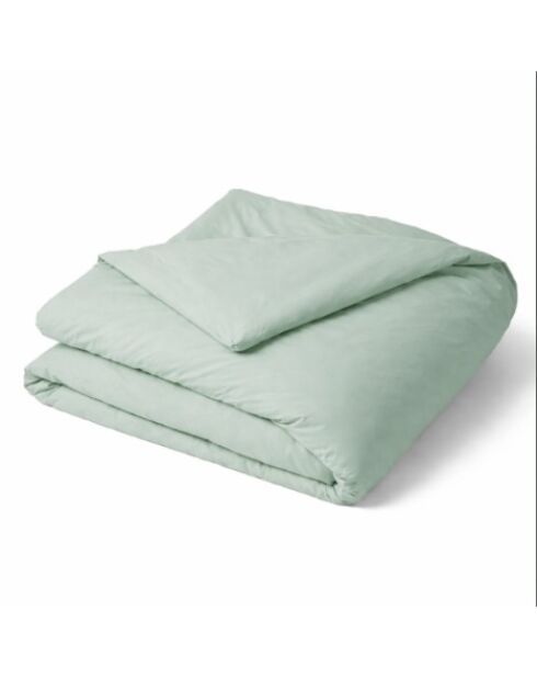 Housse de couette en percale de coton uni horizon