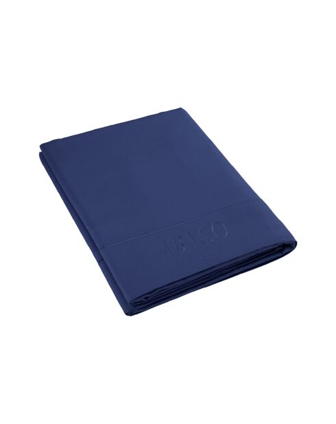 Drap plat satin de coton Uni 1 baratta bleu 06