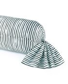 Custodia Papagayo in raso di cotone bianco e nero - 43x210 cm