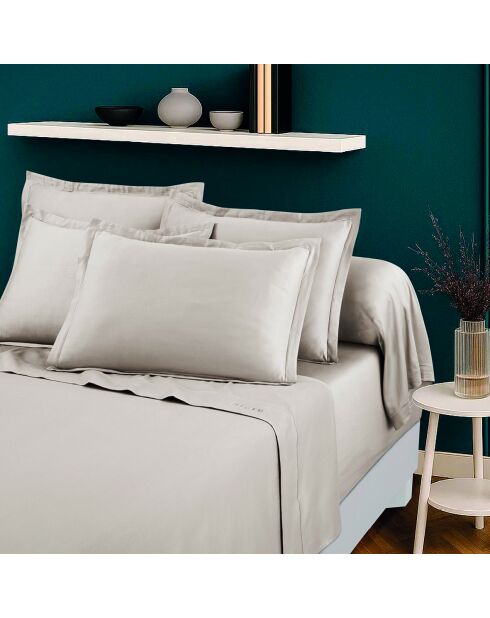 Uni 1 baratta taupe 05 katoensatijn laken