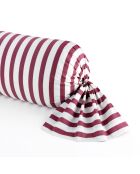 Custodia Ysaline in raso di cotone rosso - 43x210 cm