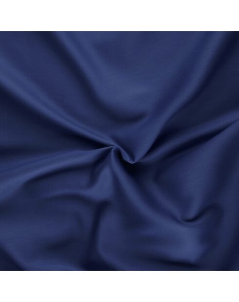 Ensemble de draps Maxi taie carrée satin de coton Uni 1 baratta bleu 06
