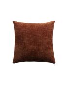 Housse de coussin Alenia rouge séquoia - 45x45 cm