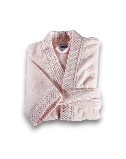 Peignoir de bain rose