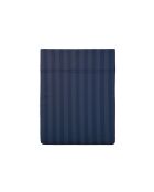Drap plat satin de coton dobby stripe Jacquard bleu 11