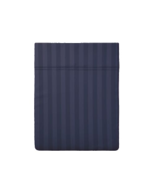 Dobby Stripe Dobby Stripe katoenen satijnen laken Dobby Stripe geweven donkerblauw