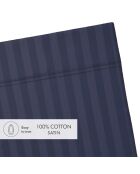 Dobby Stripe Dobby Stripe katoenen satijnen laken Dobby Stripe geweven donkerblauw