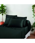 Set de 2 taies d'oreiller en satin de coton Uni 1 baratta gris 03 - 2x(50x70 cm)
