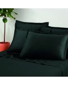Set de 2 taies d'oreiller en satin de coton Uni 1 baratta gris 03 - 2x(50x70 cm)