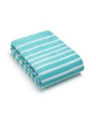 Serviette de plage Charlie turquoise - 90x180 cm