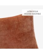 Housse de coussin Maya rouge séquoia - 45x45 cm