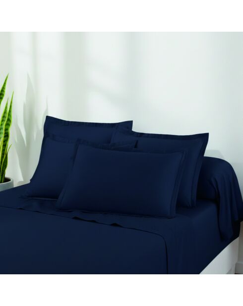 Uni 1 baratta blue 11% katoensatijn laken