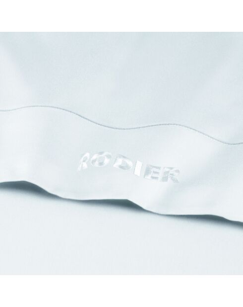 Drap plat en satin de coton Uni 1 baratta blanc 01