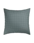 Set de 2 taies d'oreiller en satin de coton Harmonie des oiseaux vert - 2x(63x63 cm)