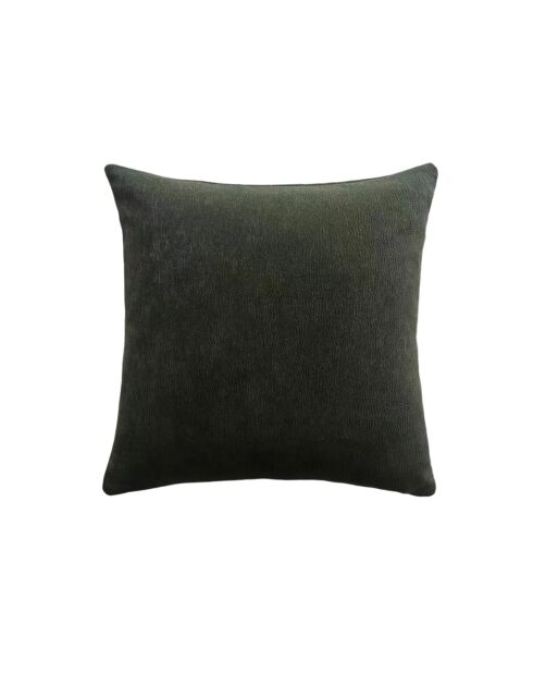 Housse de coussin Malory vert - 45x45 cm