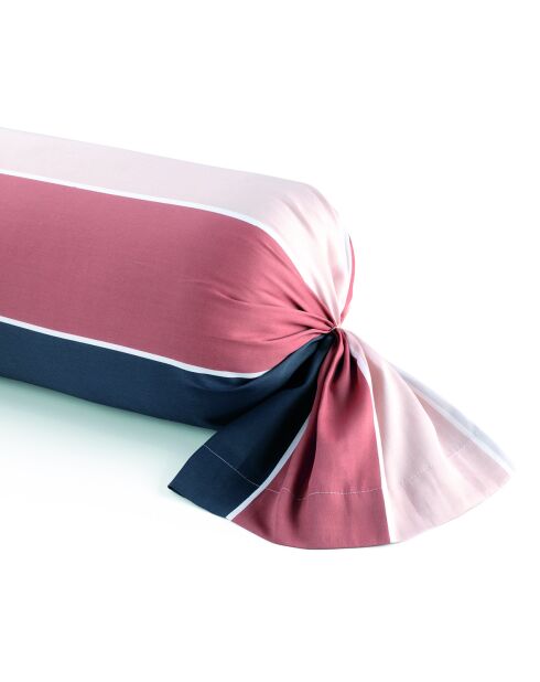 Custodia in raso di cotone color marrone naturale color carne - 43x210 cm